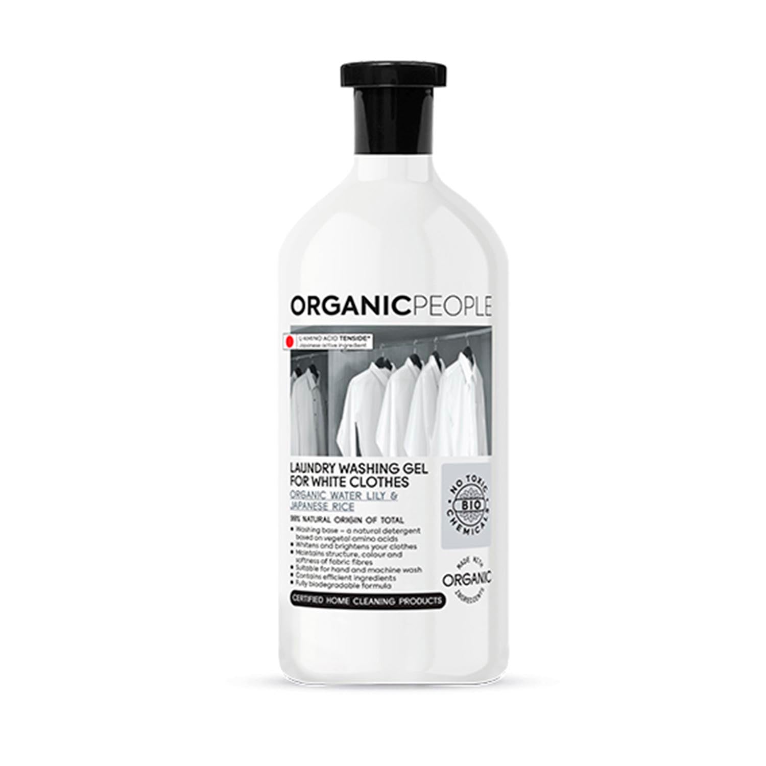 Organic People White Clothes Organic Water Lily Japanese Rice Laundry Washing-Gel 200Ml